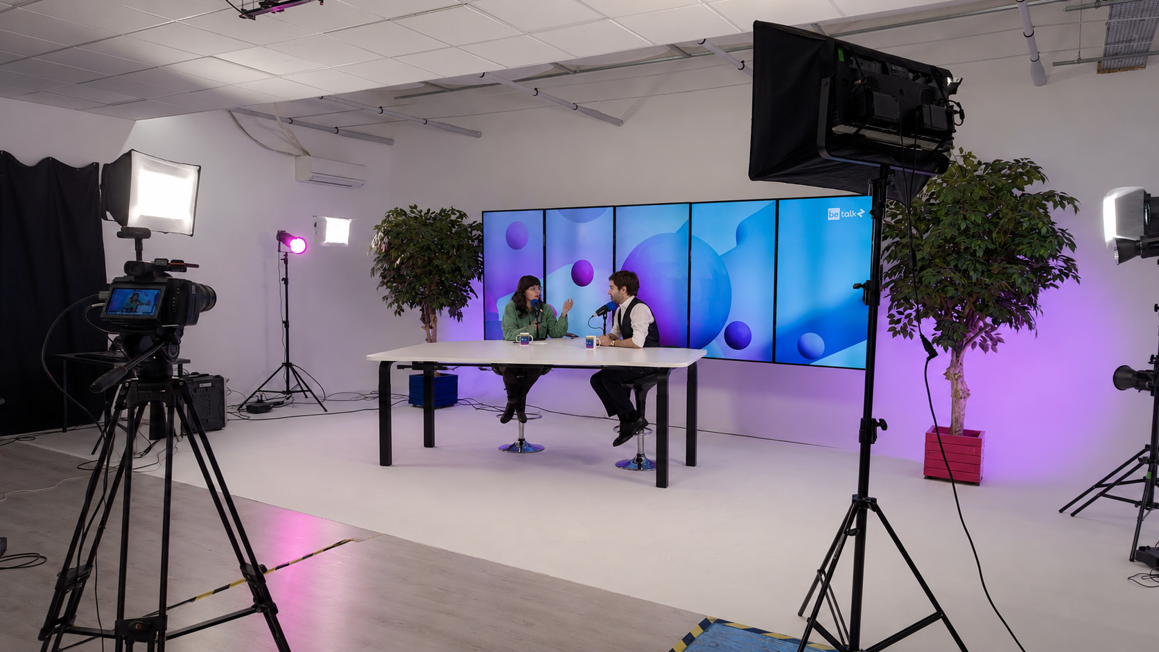 Produzione video in studio Giardino22